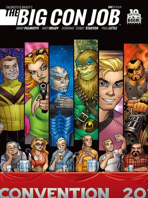cover image of Palmiotti and Brady's The Big Con Job (2015), Issue 1
